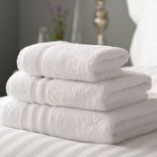 Luxury White Towels - Hotel Linens - WORLD TEXTILE LINEN (PRIVATE) LIMITED
