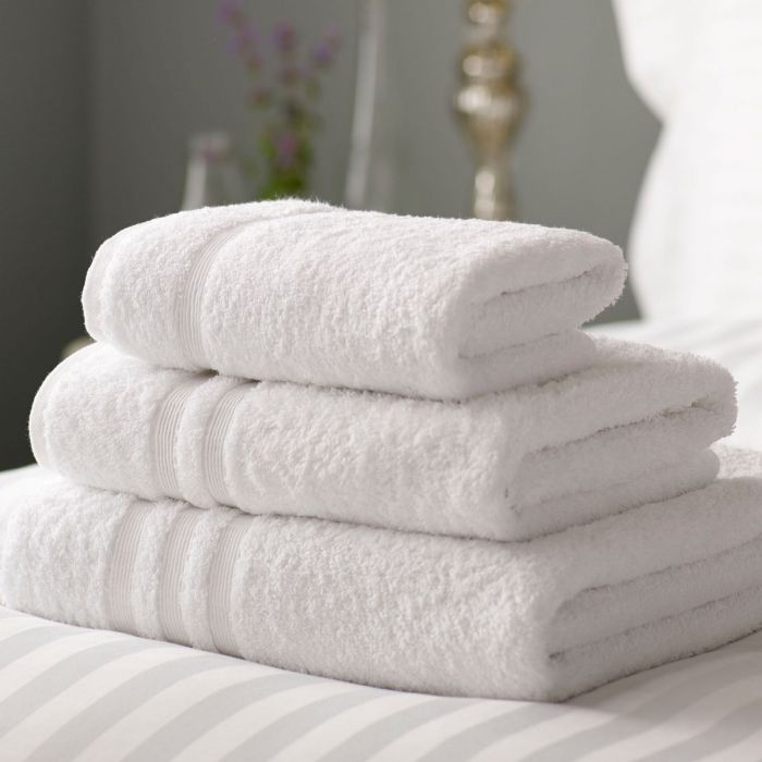 Fonte Long Staple Combed Turkish Cotton Towel Collection, Chalk / Wash Cloth
